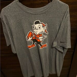 Nike Cleveland Browns brownie dry fit T-shirt men’s XL